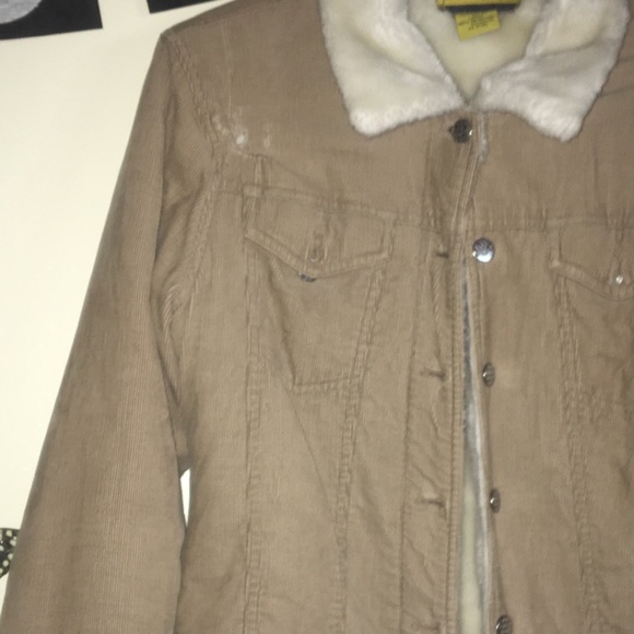 Brown corduroy jacket - Picture 3 of 3